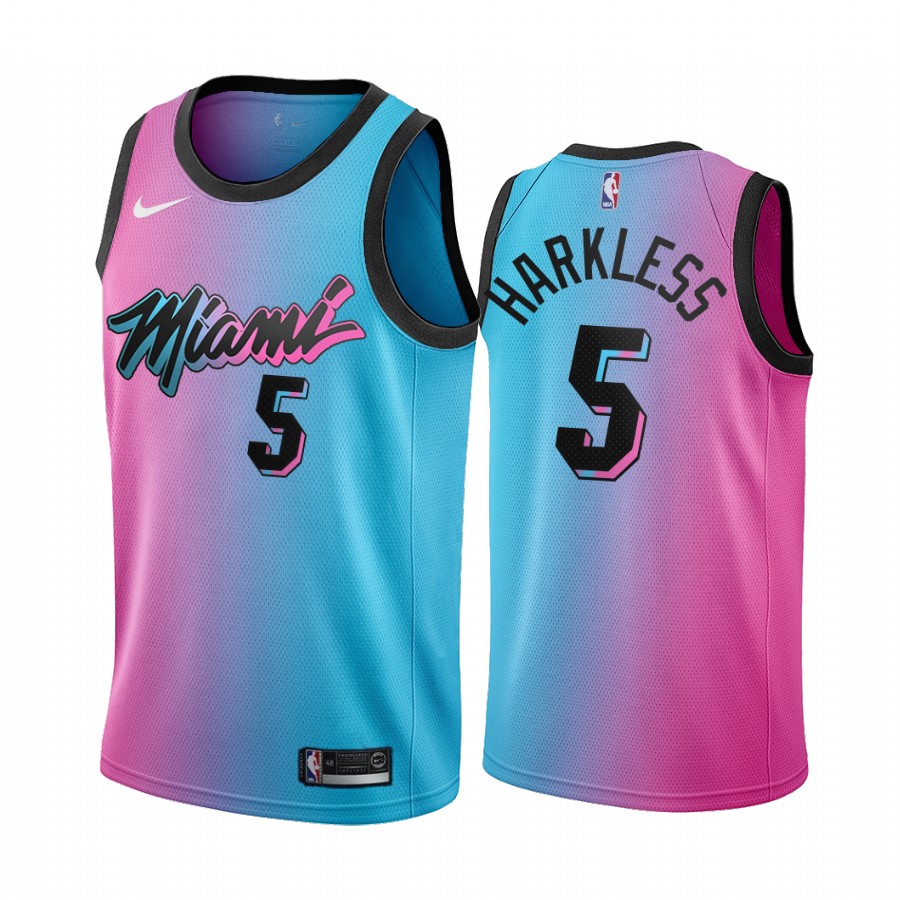 2021 Miami Heat NBA basketball adult Hot press pink blue