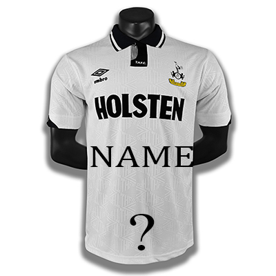 tottenham 1991 away shirt